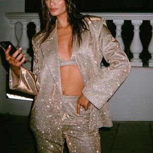 SLA The Label Bronze Paloma Blazer